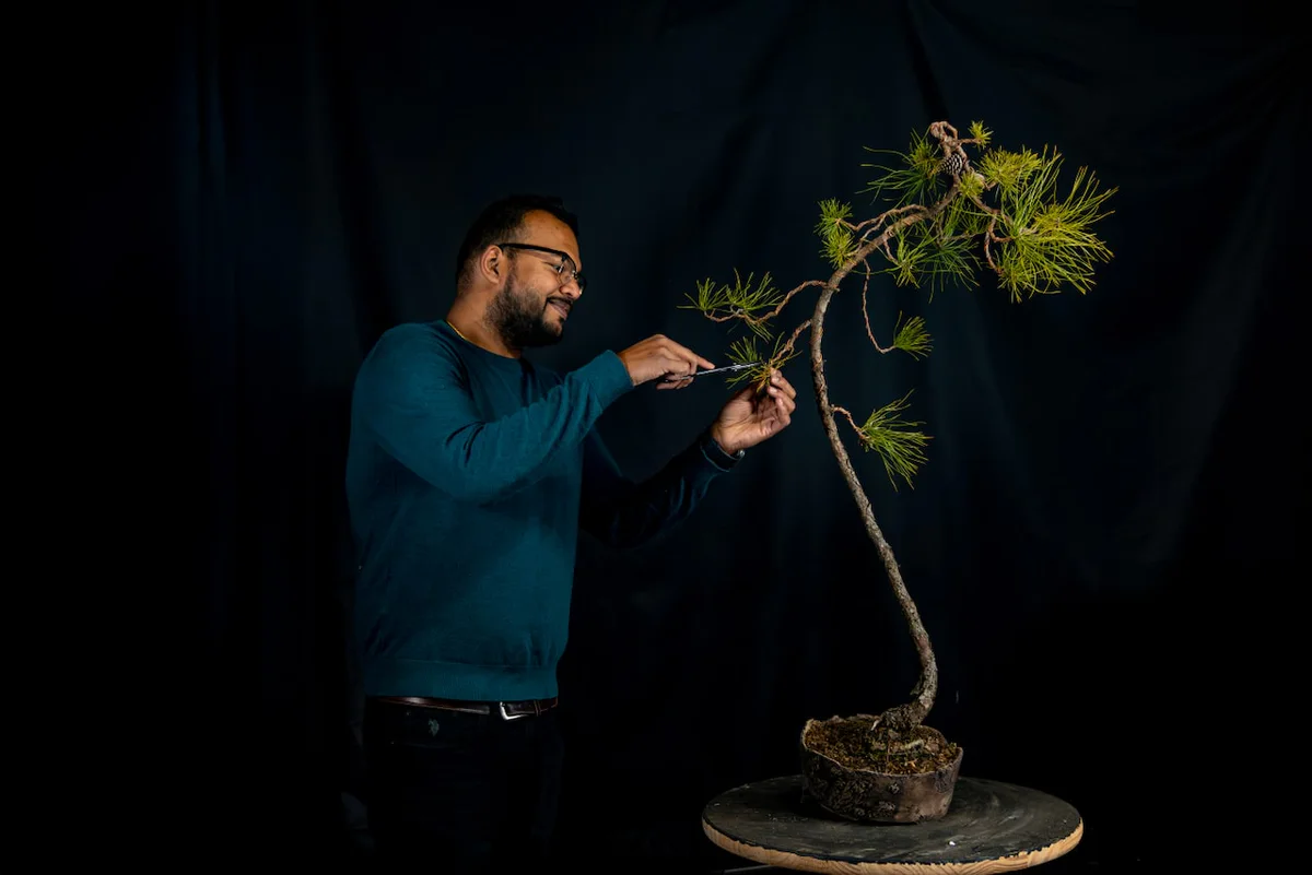 Rupesh with a restyled pitch pine